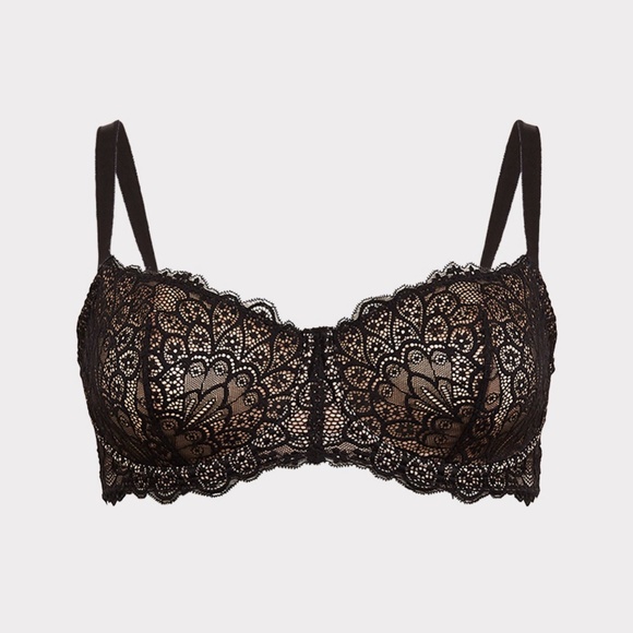 torrid Other - Torrid Curve Black Balconette Unlined Bra 13802890 Size 48C